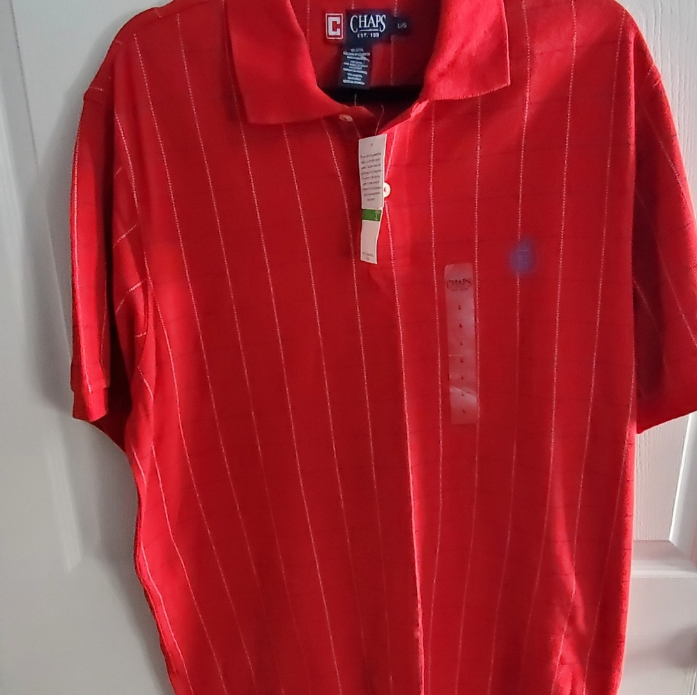 Mens chaps polo shirt